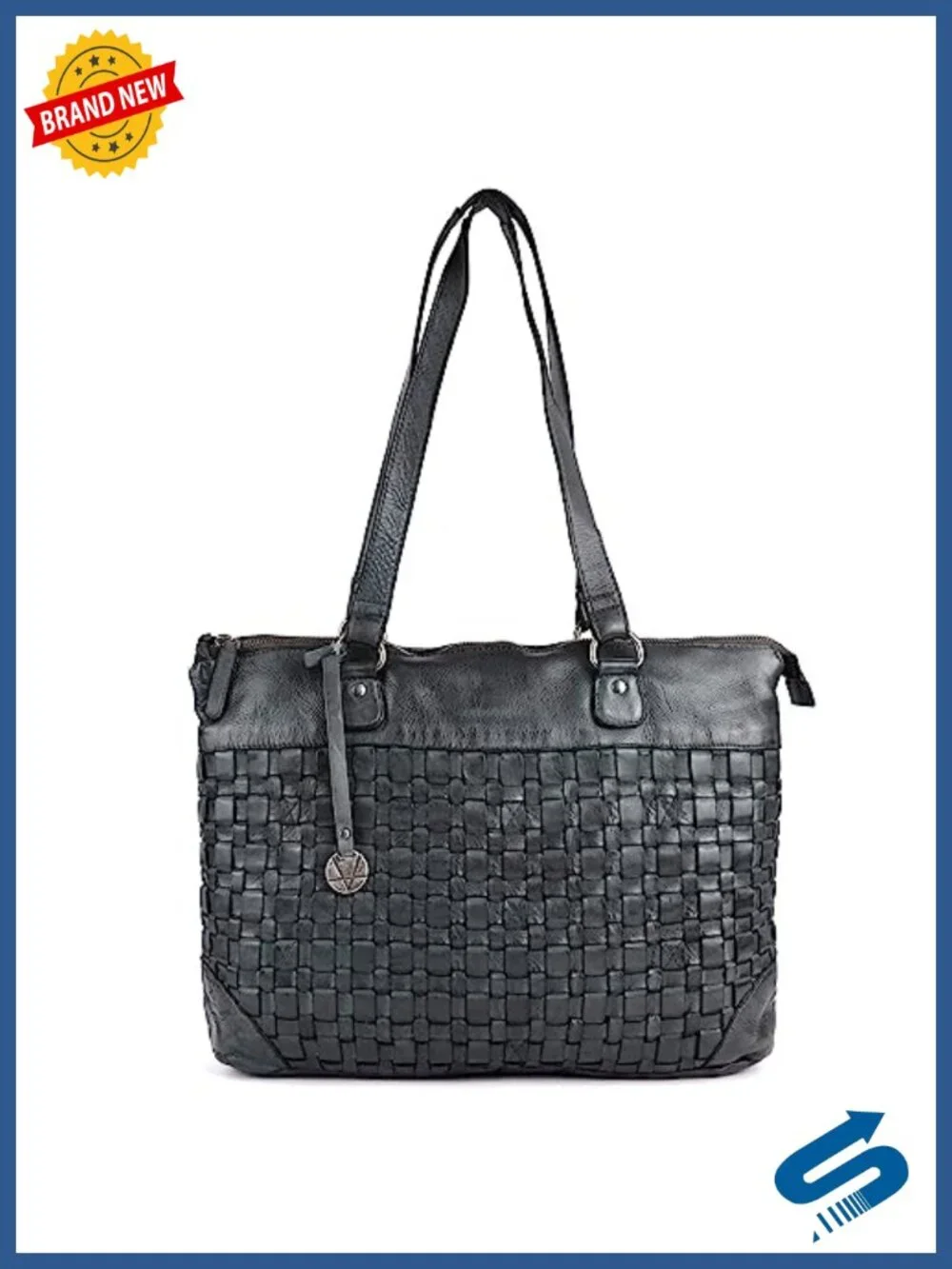 Genuine Leather Women's Tote Handbags & Satchel Purse | Shoulder Bag with Top